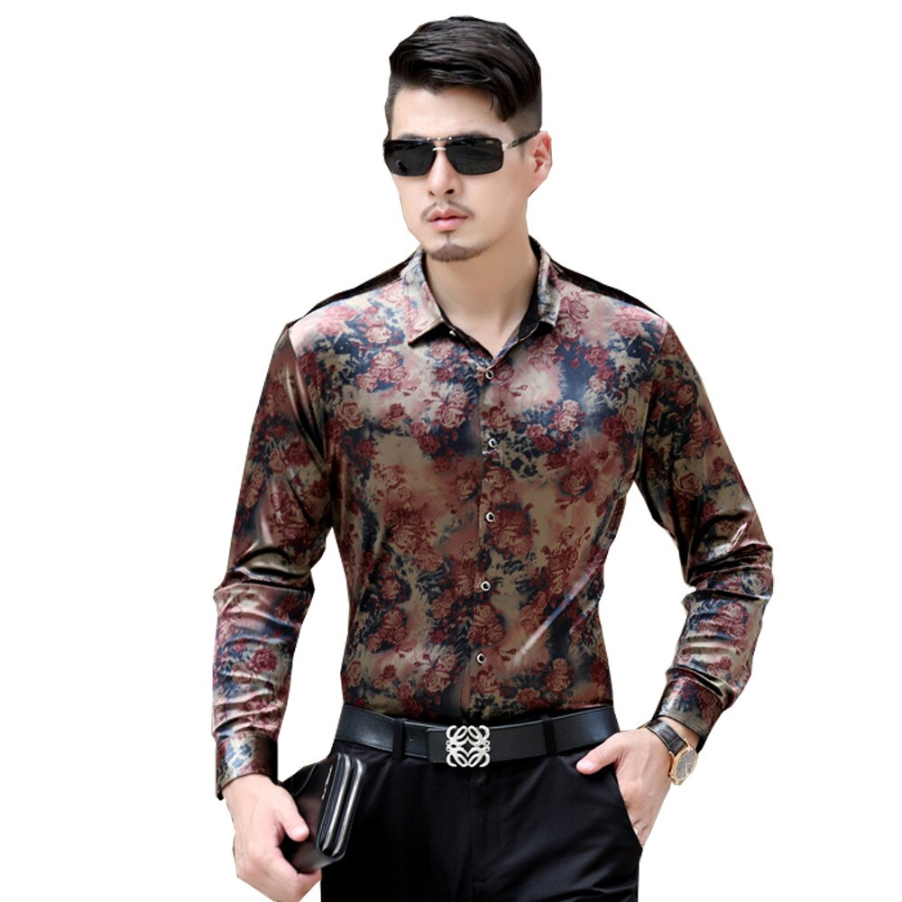 HETOBETO Mannen Dress Shirts Lange Mouw Fluwelen Shirt Volledige Man Business Shirts Masculina Camisa Vetement Homme