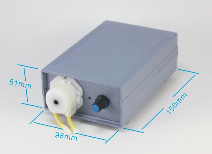 Peristaltic pump micro titration traffic 12 v small pump 24 v adjustable speed measuring pump self-priming pump