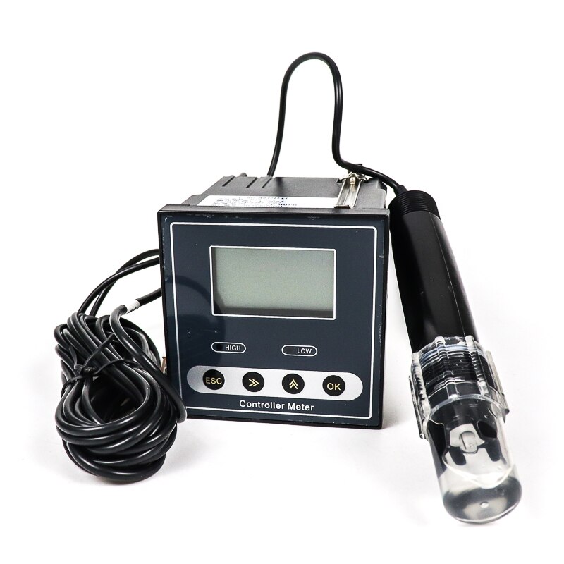 Aquarium ph tester controller industrial online analog glass ph probe ph-sensor 4 20mA