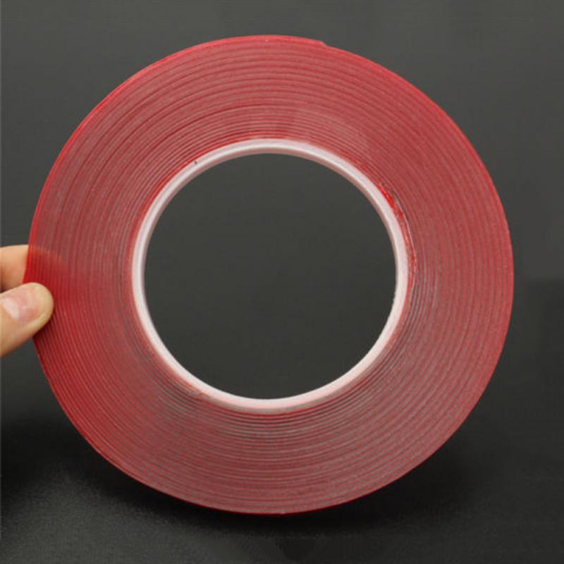 3m Rood Herbruikbare Dubbele Kleefband Nano Traceless Tape Verwijderbare Sticker Wasbare Sticker Living Goederen