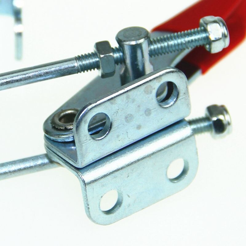 2Pcs Metal Latch Locking Catch Toggle Clamp Handle Adjustable Buckle Clip For Box Chest Drawer Toolbox ZXY1018