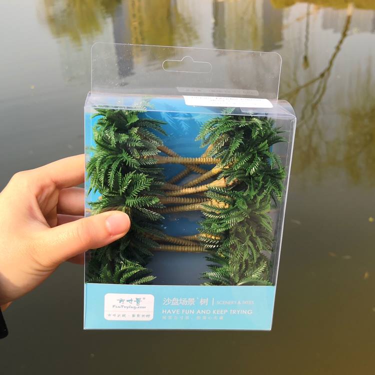 80Mm, 110Mm 1:87 Ho Schaal Een Pak Van 16/32 Pcs Model Palmboom Landschap Model Trein Railway Layout Landschap Diy Miniatuur Dioramas