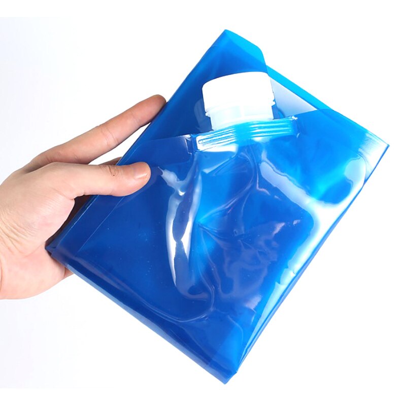 Bolsa de agua plegable portátil para coche, depósito para el agua, Picnic, 0,7/5/10L