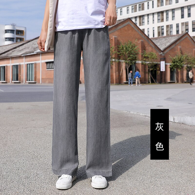 Gerade Schwangere Frauen Jeans Frühling Stil Einfarbig Dünnen Stoff Für Mutter Tragen Mutterschaft Kleidung Schwangerschaft Kleidung T2120: Dark Grau / XXL