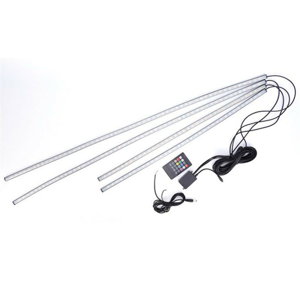 Neon Light Kit LED Strip Decoration Waterproof Flexible 12V Parts Tube