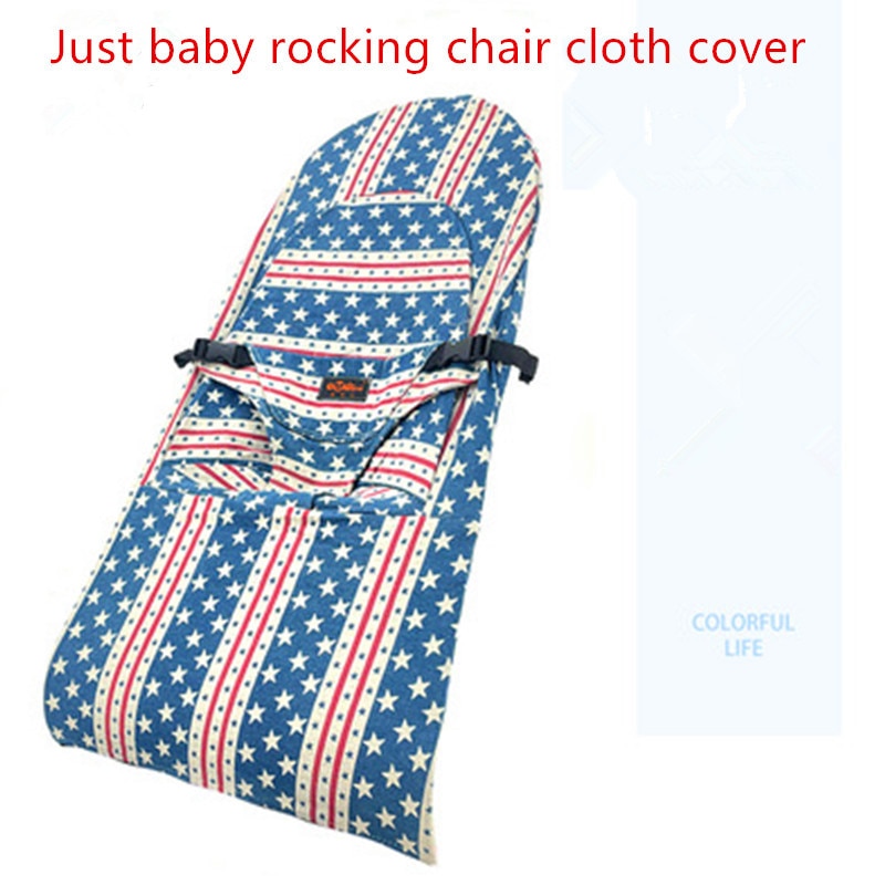 Funda de tela para silla mecedora de bebé, cómoda, artefacto para dormir, accesorio de repuesto para silla mecedora: cotton 1