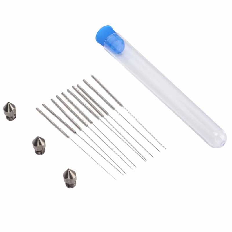 3D Printer Accessoires 3D Printer Cleaning Kit Vervangbare Praktisch Voor MK8 Makerbot Voor Reprap I3