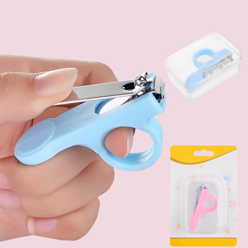3 unids/lote de uñas de bebé Clippers de bebé Anti-carne cortador de uñas Clippers importa tijeras para Cuidado infantil de productos