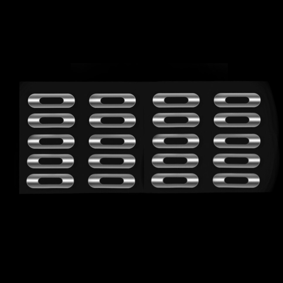 20/10 stück schutzfolien für ladeanschlüsse von iphone, samsung, xiaomi und anderen ios-geräzehn (typ c, Mikro-usb).: 20 matt für typ-c