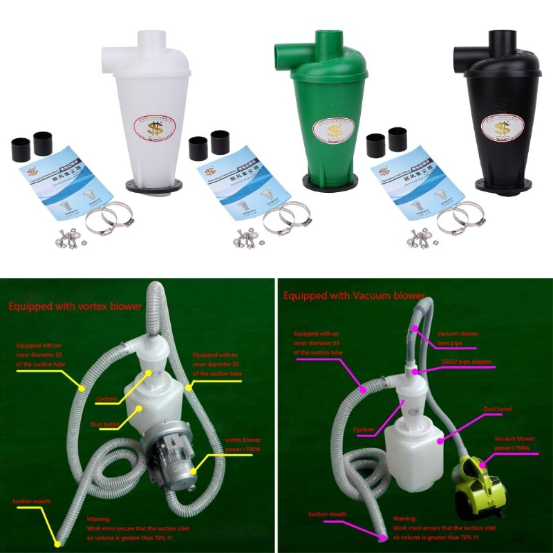 Cyclone Dust Cyclone With Flange Base Separator