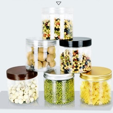 20 PCS 300 400 ML Empty Transparent Plastic Packing Bottles 8.5 CM Big Honey Dried Candy 10 13 OZ Sample Packaging Containers