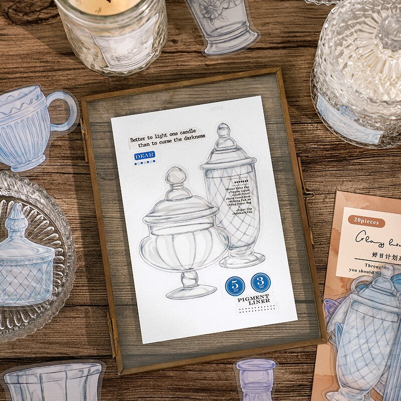 40 pcs/pack Scrapbooking Stickers Daily life label sticker DIY Diary Decoration Collage material Sticker