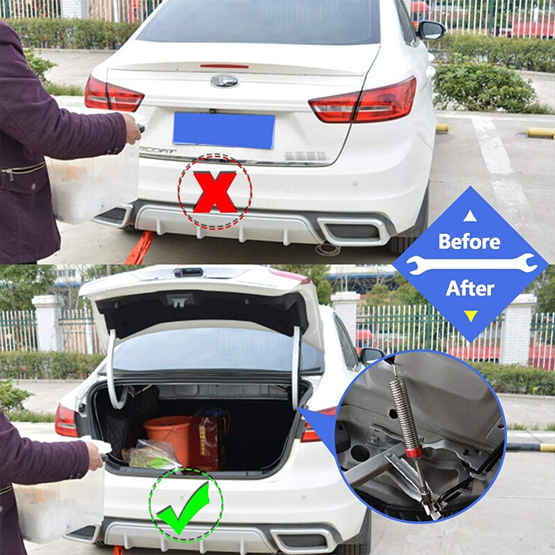 Car Boot Lid Lifting Spring Trunk Spring Lifting Device For VW Passat B7 CC Volkswagen Jetta MK6 Golf 7 Sagitar Rear Tailgate