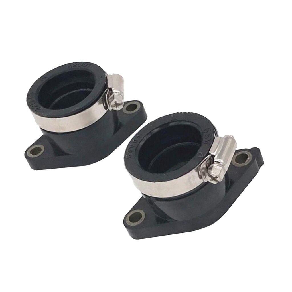Matte Black Intake Manifold Carburetor Kit Fits Carburetor Intake Manifold Fits for Yamaha TT 350 XT 350