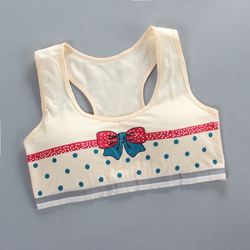 Girls Training Bras Kids Soft Underwear Girls Accessories Breathable Children Bras For Teen Girl 8-16y Tank Tops débardeurs
