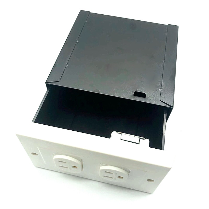 Imitation Double Plug Socket Wall Safe Security Secret Hidden Stash Box Covert Diversion Safe with a food grade smell proof bag