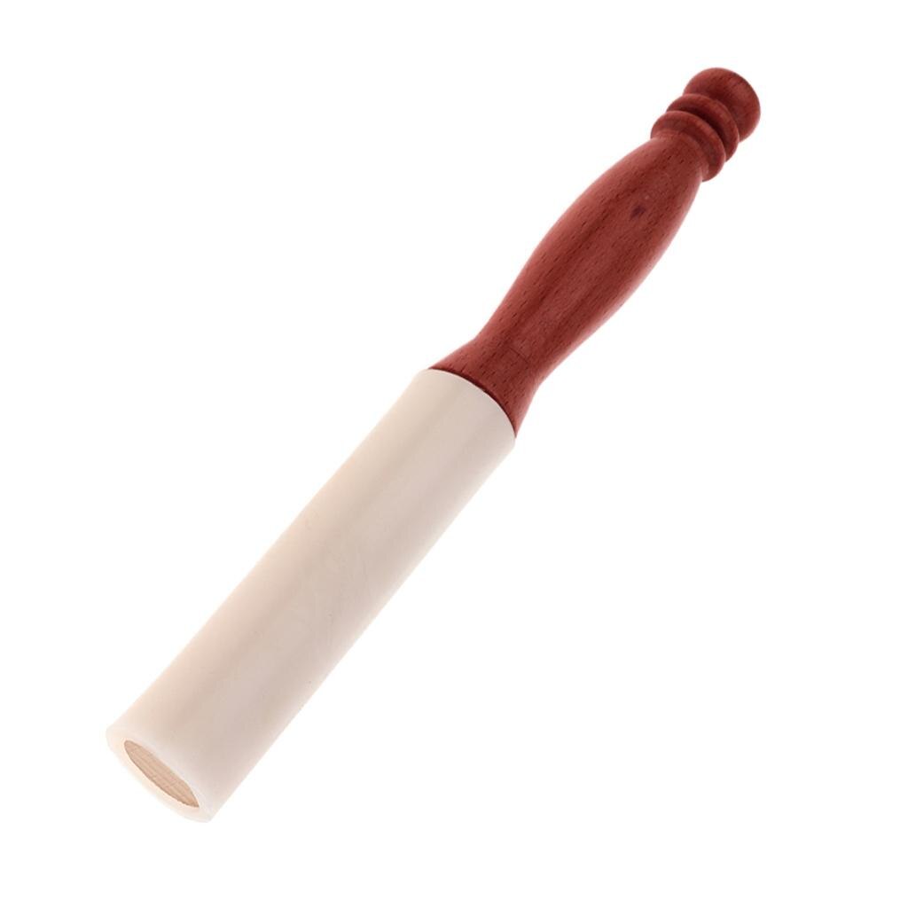 Bol de chant en caoutchouc, maillet de pyramide musicale de