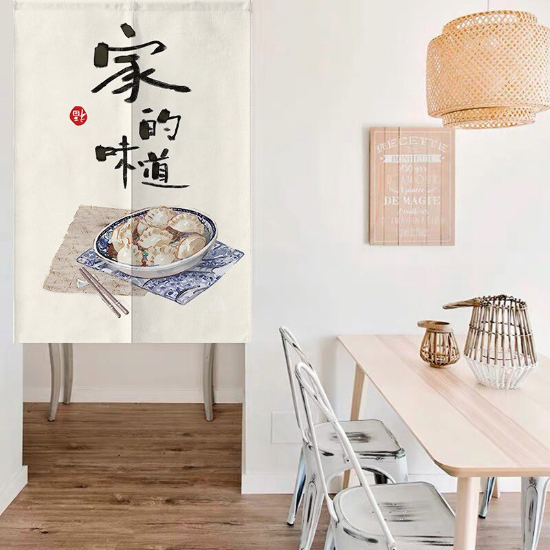 De Gordijn-als Stof Die Voor Traditionele Japanse Restaurants Hangt En Niet Alleen Winkelt Dient Uithangbord Maar Houdt Een Image140900522