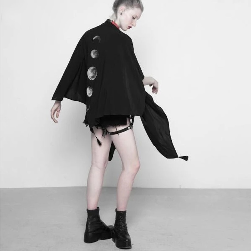 Middeleeuwse Vintage Heks Gothic Vest Cape Jas Voor Volwassen Vrouwen Halloween Party Dunne Gown Mantel Zwart Poncho Pancho Femme