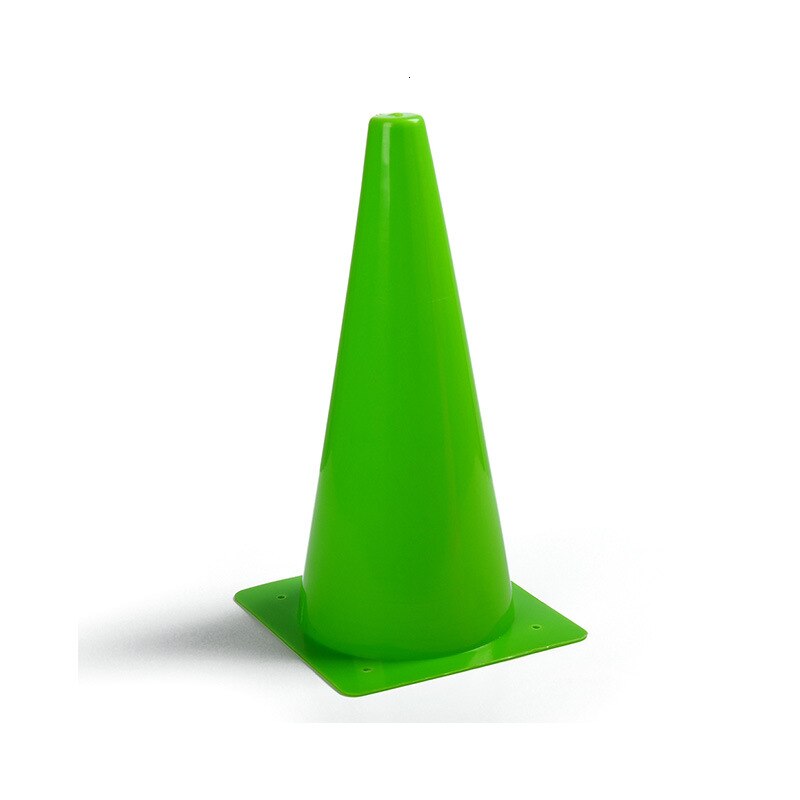 10 Stks/partij 9/12 Inch Plastic Zachte Voetbal Training Verkeer Kegels Dunne Ruimte Marker Voor Voetbal Trainingsapparatuur 5 Kleuren