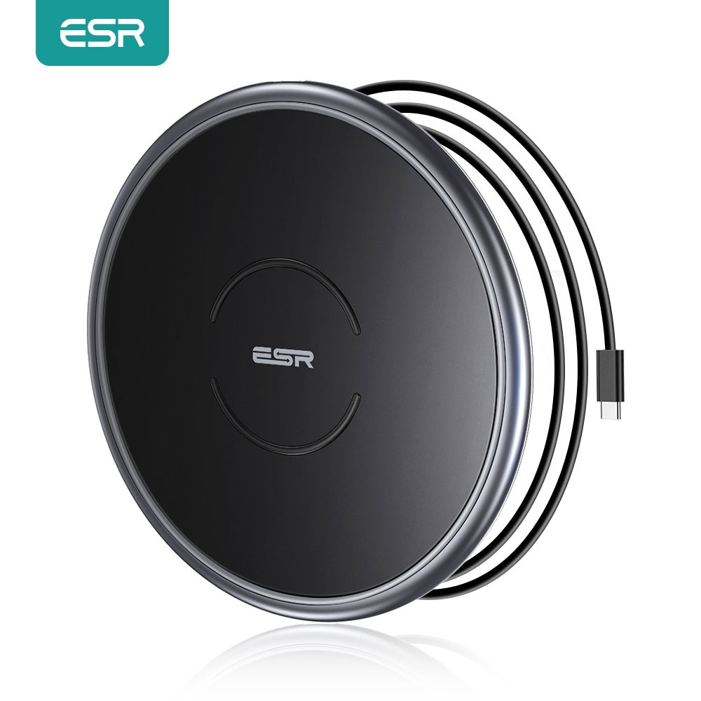ESR Wireless Charger Qi Fast Charger 10W Wireless Charging for iPhone 12 12 Pro Max 11 X XR Xs Max 8PLUS for Samsung Note 20 S20