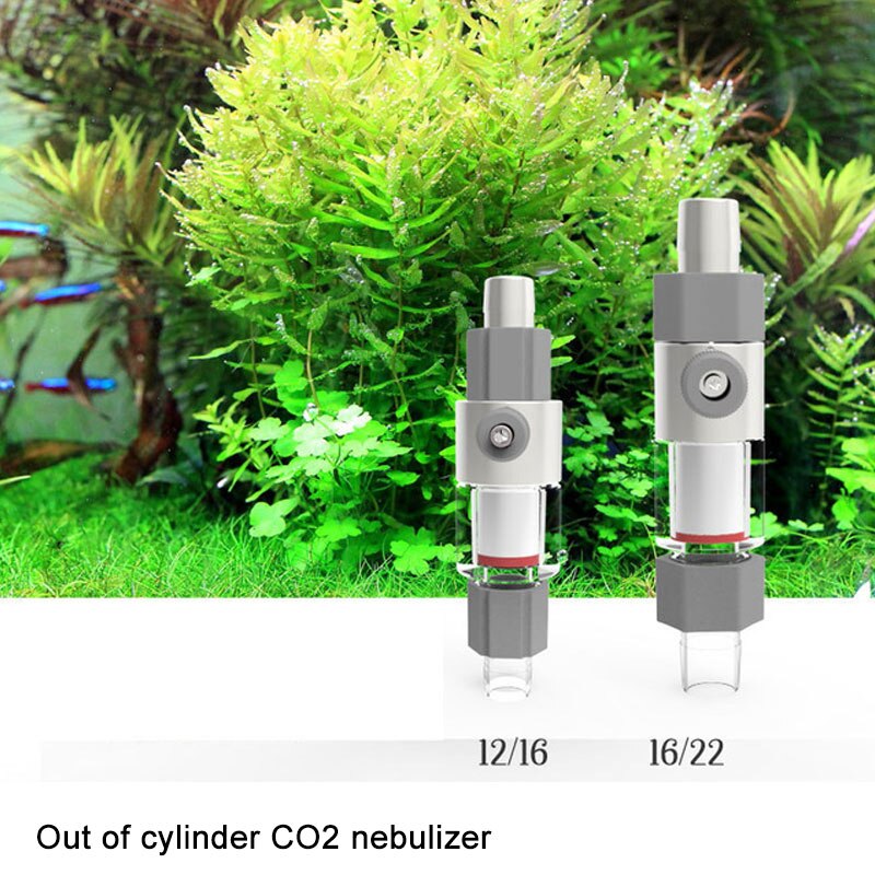 Difusor de atomizador de CO2, Reactor externo adecuado para 12/16mm, 16/22mm, tubo de agua, refinación, Aquairum, generador de plantas de agua