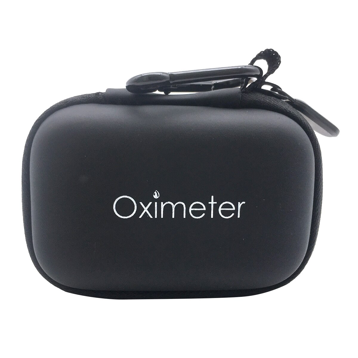 Oxímetro con Clip para dedo, Monitor de oxígeno en sangre, pulsómetro, oxímetro de oxígeno, pulsómetro, SpO2 oximetría sin batería (gris): Storage Bag