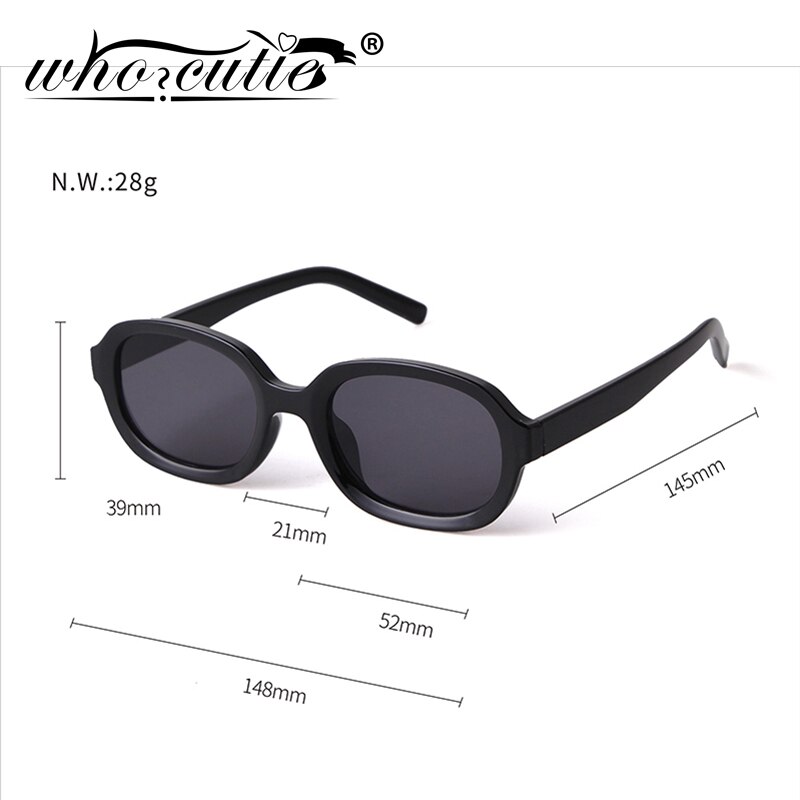 Vem sötnos trendiga 90s solglasögon dammärke retro oval båge solglasögon nyanser korea stil sunnies kvinnlig  s161