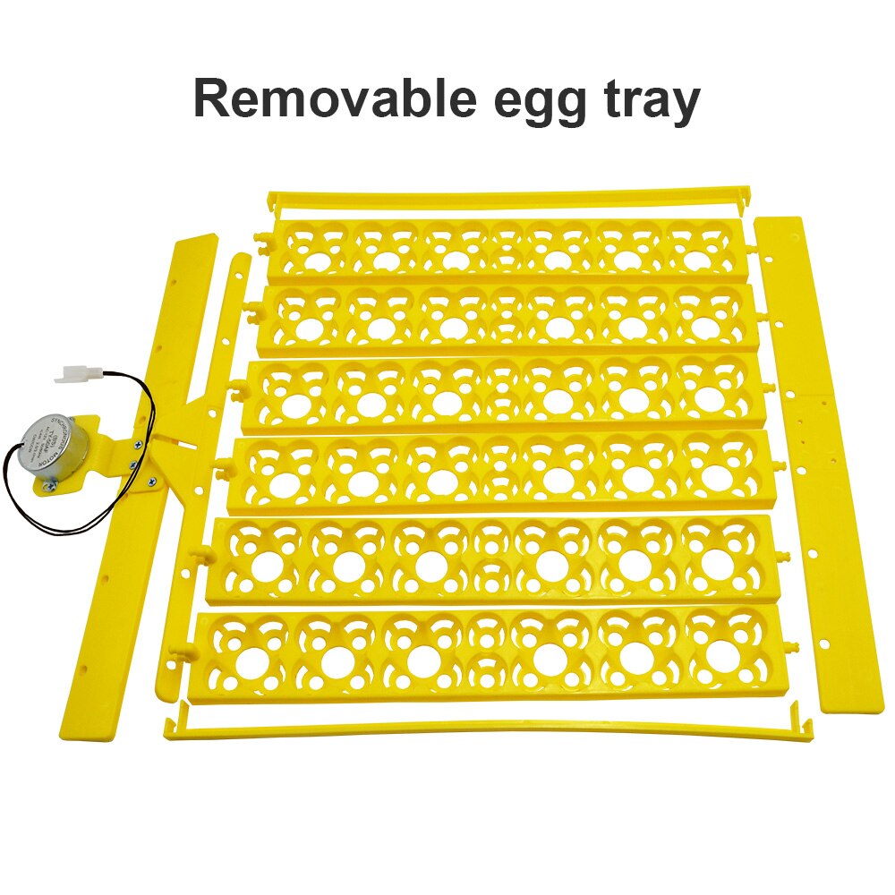 Multifunction Egg Tray Eggs Incubator Turn Tray Poultry Incubation Equipment Mini Brooder Incubator Spare Parts Accessory: AC 220V