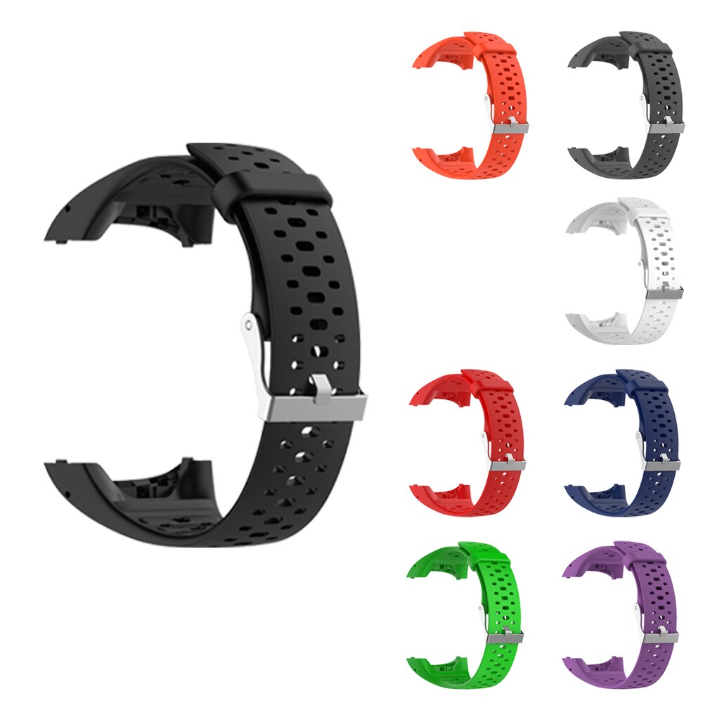 Bracelet en Silicone respirant pour M400 M430 montre intelligente Bracelet de montre Bracelet de remplacement pour Polar M400 M430 GPS