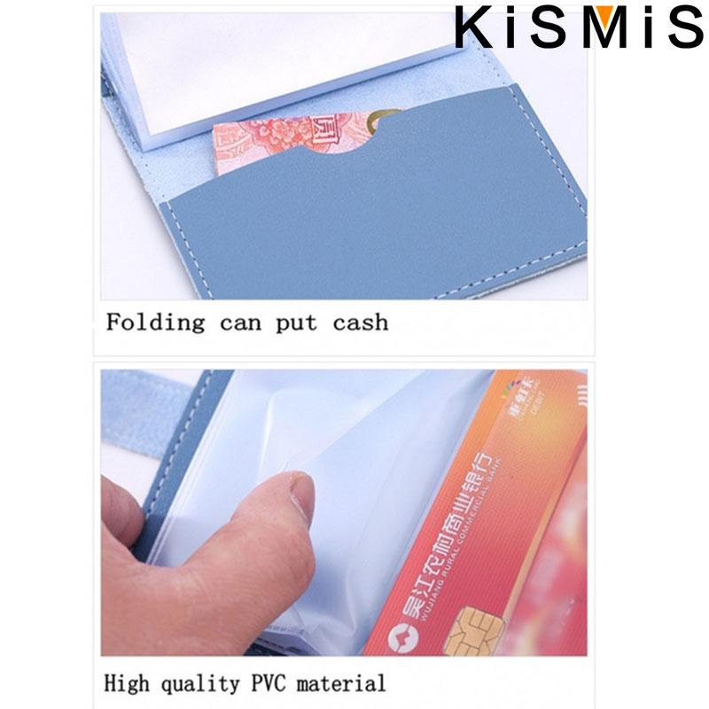KISMIS 1 PC femmes hommes en cuir 26 fentes ID porte-cartes de crédit RFID blocage portefeuille étui sac de poche