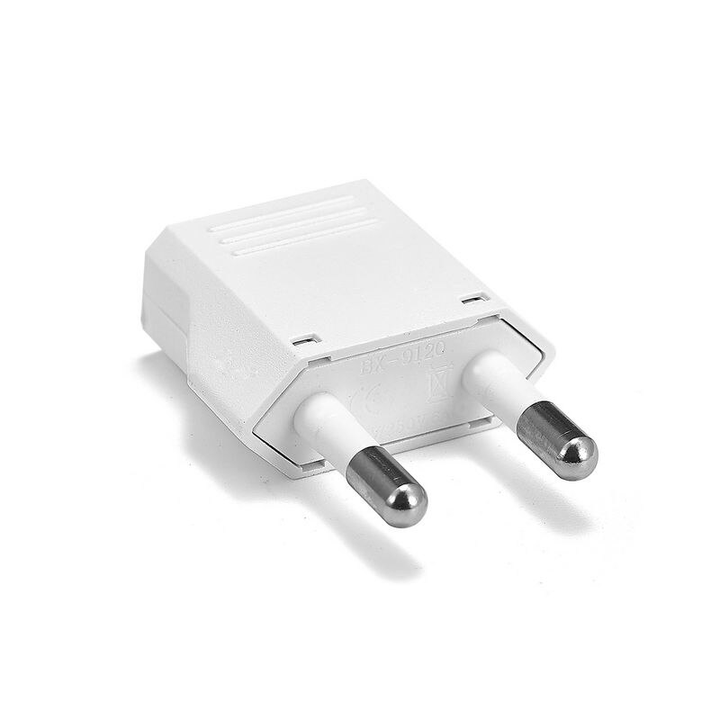 Eu Plug Adapter Travel Adapter Cn Ons Eu Kr Brazilië Israël Zwart/Wit Power Adapter Stekker Converter sockets Outlet