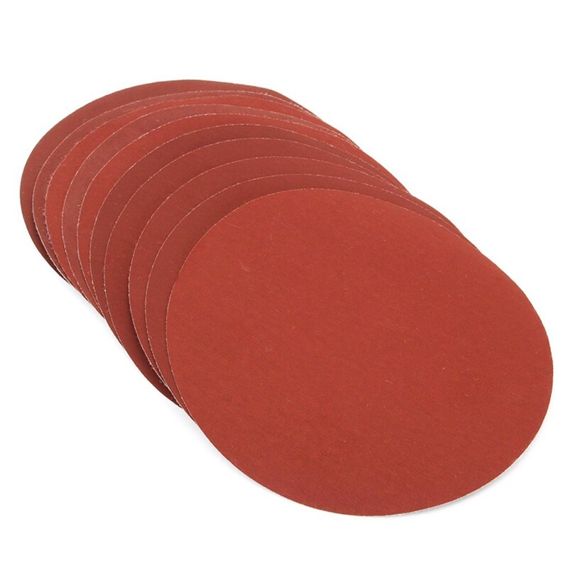 100Pcs 6-Inch PSA Sanding Discs, Self Adhesive Back, Assorted Sandpaper