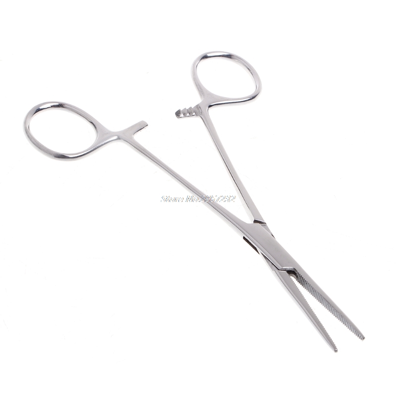Dog Cat Ear Cleaning Forceps Pliers Steel Pet Clamp Tweezers Haemostatic Tool for dogs Warm's house yy56
