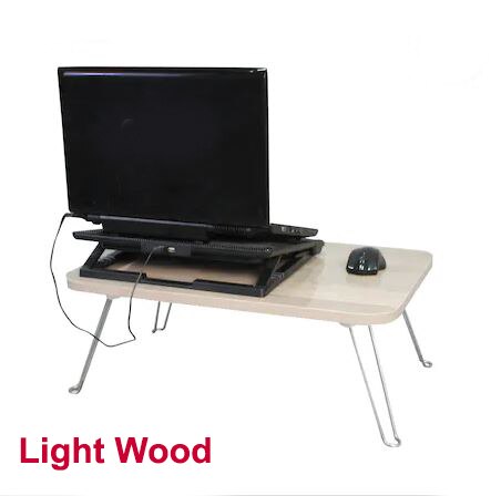 Netbook podstawka robić laptopa biurko łóżko śniadanie serwowane cieszył składane stopy 3 kolor: lekki Wood