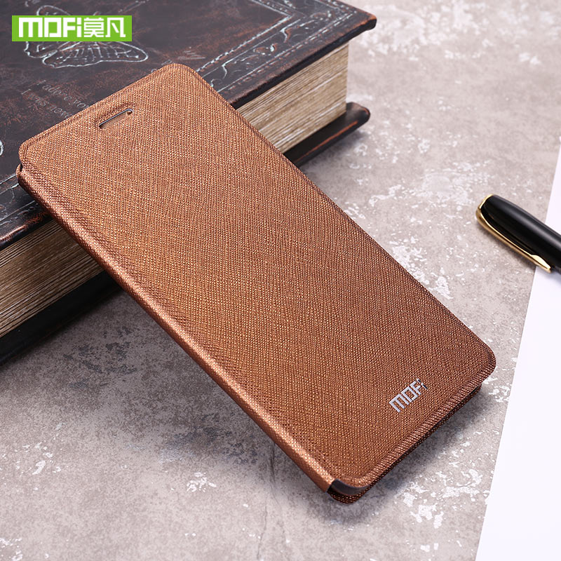 For Xiaomi Redmi Note 8 8T Case Silicon Cover Flip Leather Mofi For Xiaomi Redmi Note 8 8T Pro global version 360 shockproof