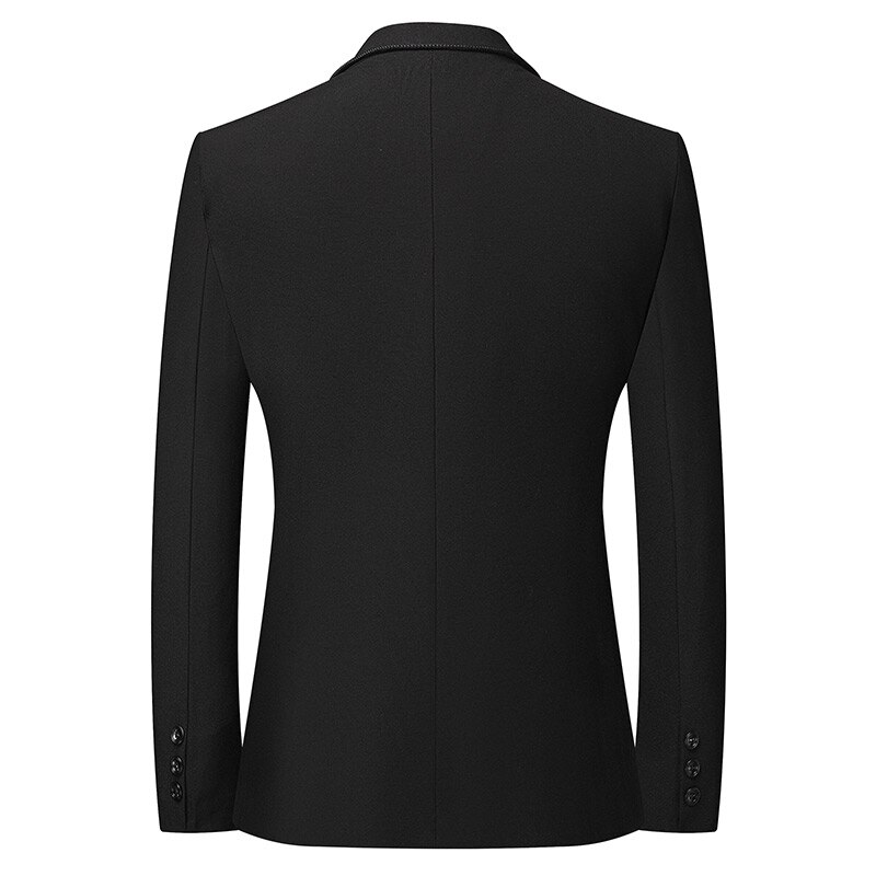 8XL men&#39;s brand high-end luxury single-breasted solid color suit jacket jacket casual business wear(oversized plus size)