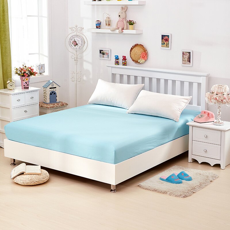 Hoeslaken elastisch matrashoes effen rood bedlinnen matraskussenhoes sprei plat laken kussensloop 3 stuks/set