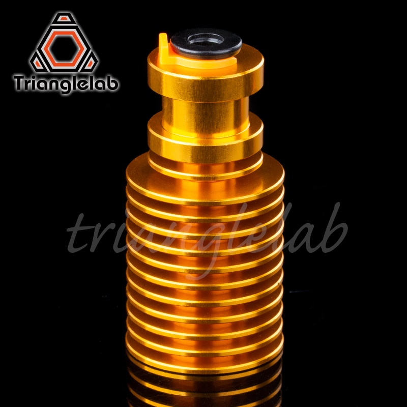 V6 Gold Heatsink For Gold Hotend Radiator Remote 1.75MM Direct & Bowden For Feeding 3D Printer Titan Extruder AQUA