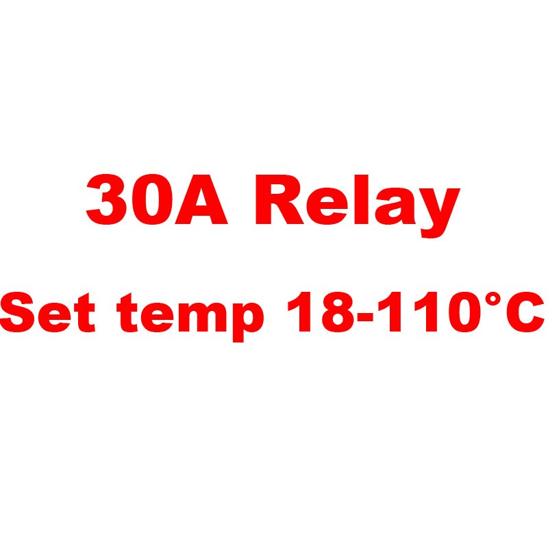 Mini controlador de temperatura para Sauna, dispositivo Digital LCD con Spa para pies: 30A Relay Set18-110C