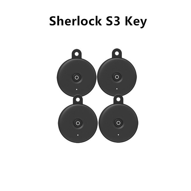 Sherlock-Accesorios de cerradura inteligente S3, Control remoto de puerta, tarjeta de llave inalámbrica: S3 key 4pcs