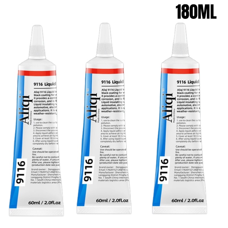 Ruban électrique liquide étanche, câble isolant en caoutchouc, colle pour manteau, adhésifs isolants, scellant, colle pour ligne de fixation domestique: BLEU CIEL