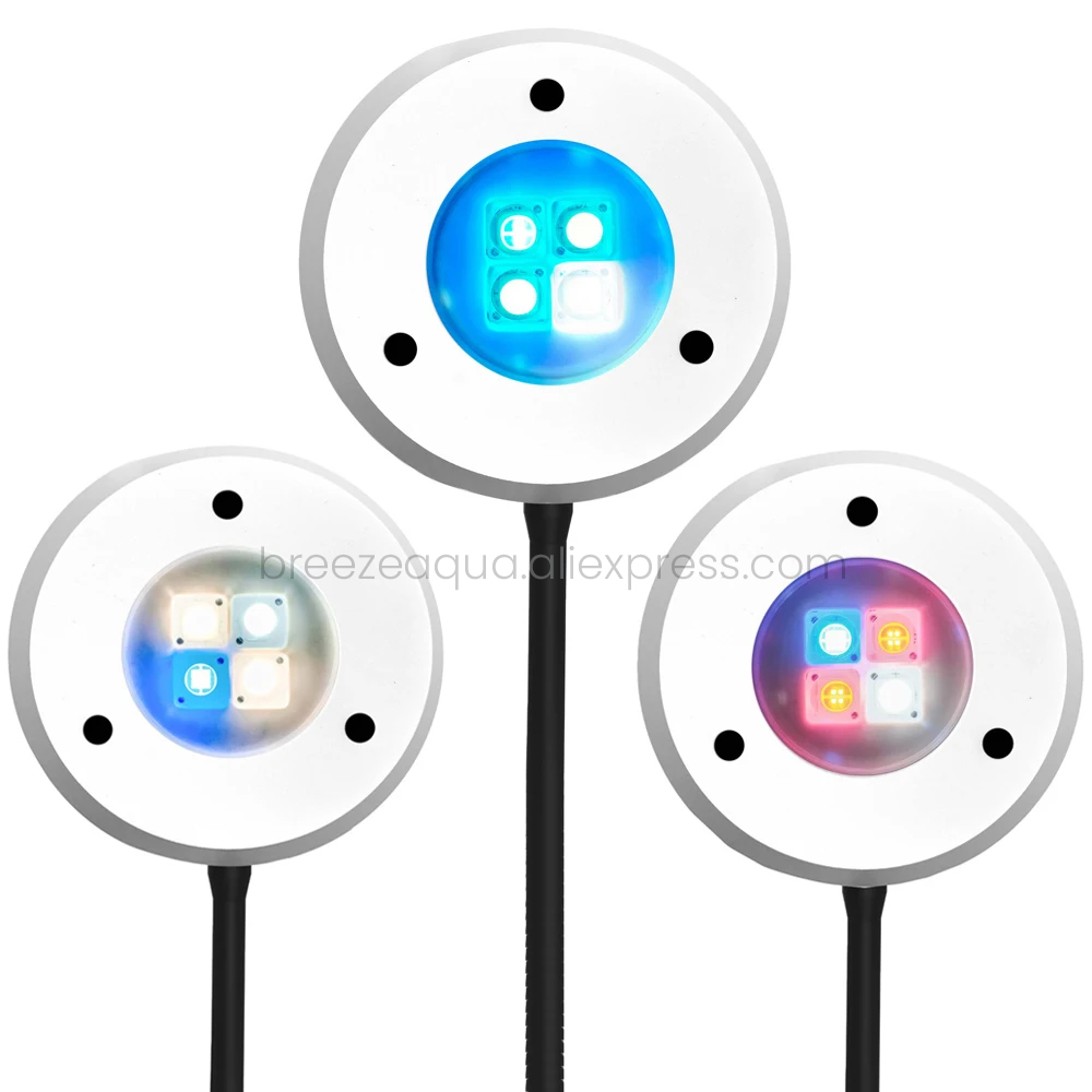 Spectra SP20 110-240V 20W Freshwater Refugium Saltwater Coral Reef Marine LED Aquarium Light for Nano Fish Tank