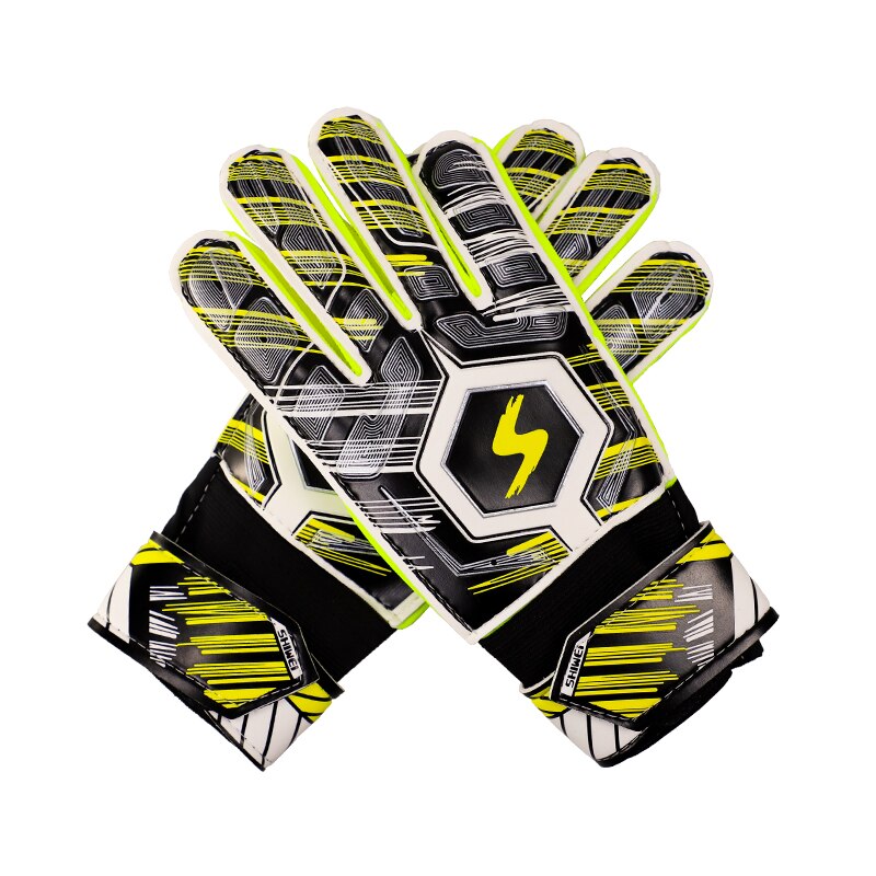 Soccer Goalkeeper Adult Football Gloves Anti Skid and Wear Resistant Latex Gloves