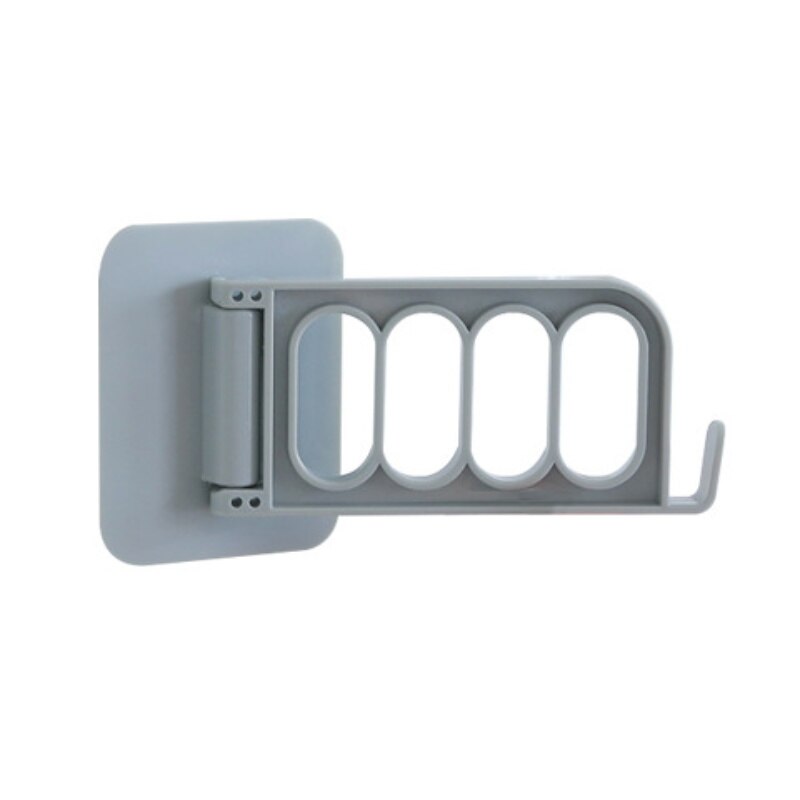 Broek Hanger Ruimtebesparend Multi Layer Opslag Closet Rack Hanger Riem Sjaal Broek Stropdas Hangers Houders Antislip Magic hanger: F-Blue