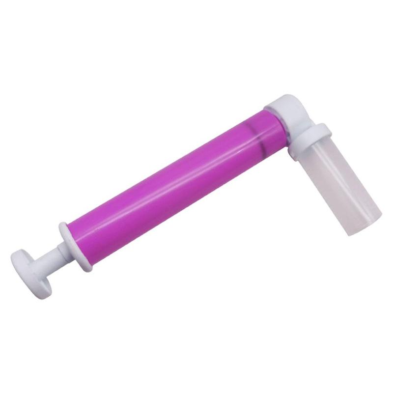 Aérographe manuel pour décoration de gâteaux, outils de décoration de pâtisserie, dépoussiérage, Tube de pulvérisation de couleur: C