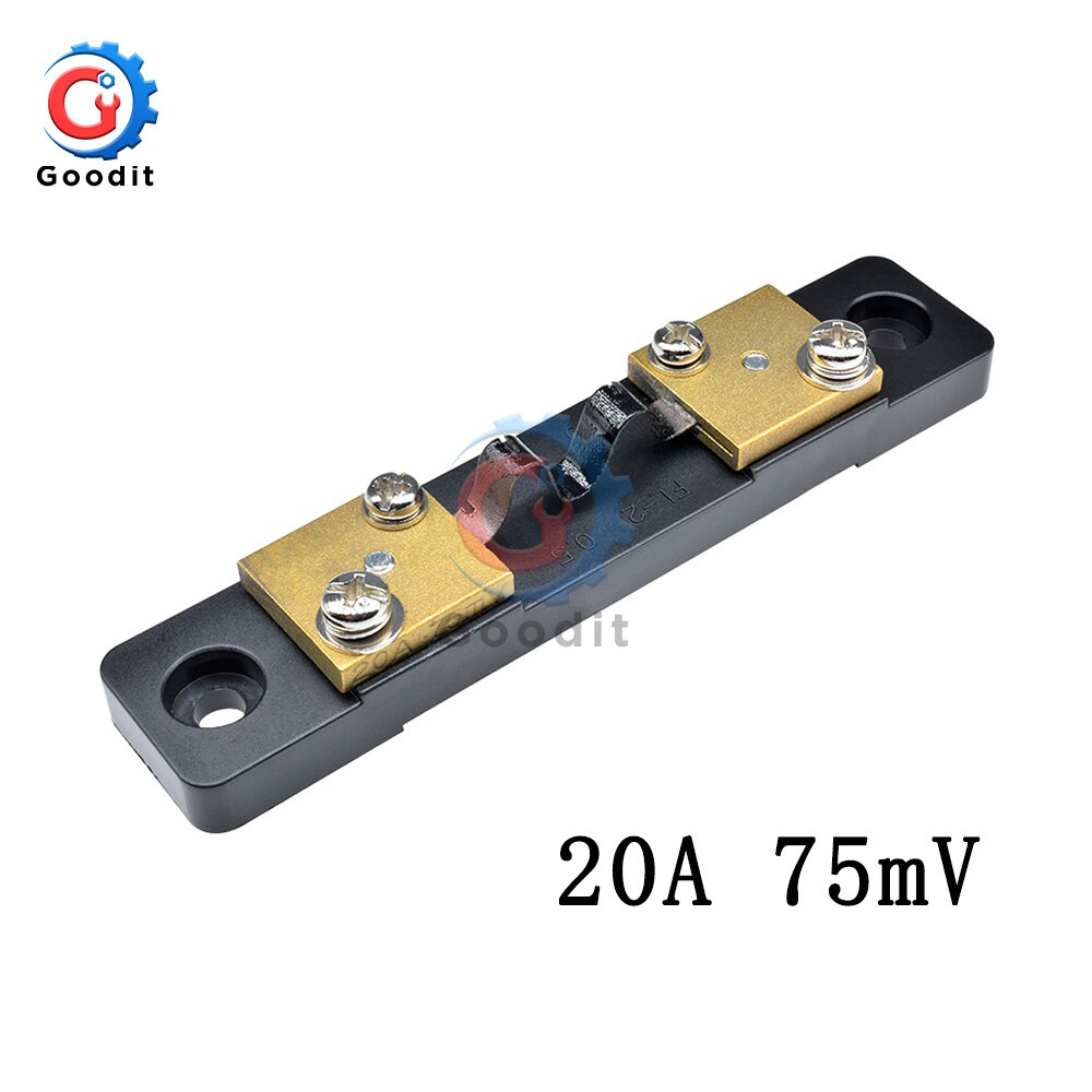 External Shunt FL-2 20A 75mV Current Measure Shunt Resistors For Digital Ammeter Amp Voltmeter Wattmeter Meter