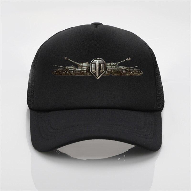 Games World Of Tanks-gorra de béisbol para hombres y sombreros de verano de mujer, sombrero para el sol, gorra de béisbol para niños