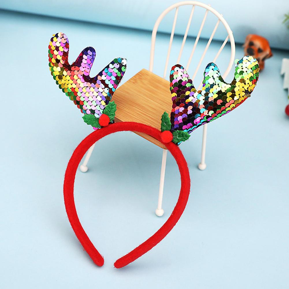 Practical Head Hoop Eye-catching Fine Workmanship Lovely Antlers Head Hoop Headwear