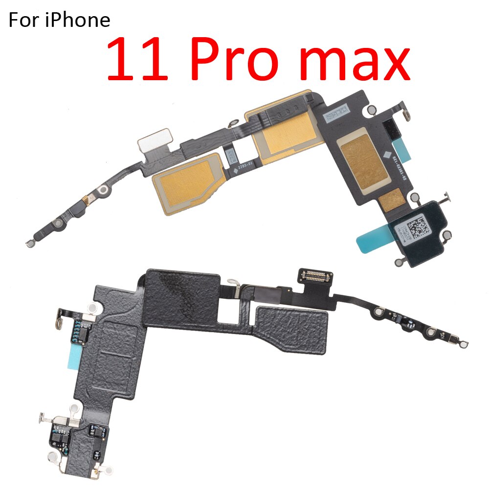 Antena Wifi Bluetooth, Cable flexible NFC para iPhone 11 Pro Max, antena de señal GPS, piezas de reparación de cinta flexible